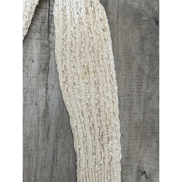 Free People All My Friends Henley Sweater Size: Small Color: Cream - Picture 7 of 8